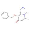 4(1H)-Pyridinone， 2-(aminomethyl)-1，6-dimethyl-3-(phenylmethoxy)-