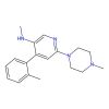 3-PYRIDINAMINE,N-METHYL-4-(2-METHYLPHENYL)-6-(4-METHYL-1-PIPERAZINYL)-