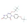 2-(2,2,3,3,3-Pentafluoropropoxy)-3-[4-(2,2,2-trifluoroethoxy)phenyl]-5,7-dihydro-3H-pyrrolo[2,3-d]pyrimidine-4,6-dione