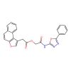 [(5-Phenyl-1,3,4-oxadiazol-2-yl)carbamoyl]methyl 2-{naphtho[2,1-b]furan-1-yl}acetate