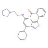 3-(1-Piperidyl)-5-[[2-(1-pyrrolidinyl)ethyl]amino]-6H-anthra[1,9-cd]isoxazol-6-one