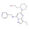 2-Piperidineethanol, 1-[3-ethyl-7-[(3-pyridinylmethyl)amino]pyrazolo[1,5-a]pyrimidin-5-yl]-, (2S)-