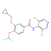 Roflumilast, Phosphodiesterase 4 inhibitor