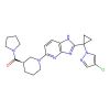 [(3R)-1-[2-[1-(4-chloropyrazol-1-yl)cyclopropyl]-1H-imidazo[4,5-b]pyridin-5-yl]piperidin-3-yl]-pyrrolidin-1-ylmethanone