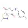 Ryuvidine, Inhibitor of cyclin dependent kinase 2;Inhibitor of cyclin dependent kinase 4;Inhibitor of lysine methyltransferase 5A