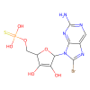 Rp-8-Br-cGMPS