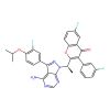 2-[(1R)-1-{4-amino-3-[3-fluoro-4-(propan-2-yloxy)phenyl]-1H-pyrazolo[3,4-d]pyrimidin-1-yl}ethyl]-6-fluoro-3-(3-fluorophenyl)-4H-chromen-4-one