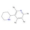 (R,S)-3-(2-Piperidinyl)pyridine-2,4,5,6-d4
