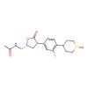 (S)-N-((3-(3-fluoro-4-(1-oxidothiomorpholino)phenyl)-2-oxooxazolidin-5-yl)methyl)acetamide