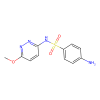 Sulfamethoxypyridazine, Bacterial dihydropteroate synthase inhibitor