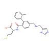 (2S)-2-[(4-{[(1H-imidazol-4-ylmethyl)amino]methyl}-2-(2-methylphenyl)phenyl)formamido]-4-(methylsulfanyl)butanoic acid