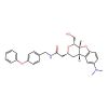 2-[(1S,3S,4aS,9aR)-6-(dimethylamino)-1-(hydroxymethyl)-3,4,4a,9a-tetrahydro-1H-pyrano[3,4-b]benzofuran-3-yl]-N-[(4-phenoxyphenyl)methyl]acetamide