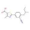 2-(4-(Sec-butoxy)-3-cyanophenyl)-4-methylthiazole-5-carboxylic acid - CAS No(1335202-59-9) by Aladdin Scientific