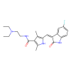 Sunitinib, Inhibitor of fibroblast growth factor receptor 1;Inhibitor of fms related receptor tyrosine kinase 3;Inhibitor of fms related receptor tyrosine kinase 4;Inhibitor of kinase insert domain receptor;Inhibitor of KIT proto-oncogene; receptor tyrosine kinase;I