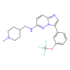 SGI-1776 free base, Inhibitor of fms related receptor tyrosine kinase 3;Inhibitor of histone H3 associated protein kinase;Inhibitor of Pim-1 proto-oncogene; serine/threonine kinase;Inhibitor of Pim-2 proto-oncogene; serine/threonine kinase;Inhibitor of Pim-3 proto-oncogene; 