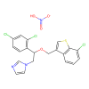 Sertaconazole nitrate, Cytochrome P450 51 inhibitor