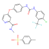Sorafenib Tosylate, Vascular endothelial growth factor receptor inhibitor