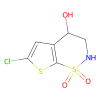 (S)-6-Chloro-4-hydroxy-3,4-dihydro-2H-thieno[3,2-e][1,2]thiazine 1,1-Dioxide - >98.0%(HPLC)(T), used for , CAS No. 160982-16-1, by Aladdin Scientific