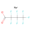 SODIUM, 2,2,3,3,4,4,4-HEPTAFLUORO-BUTYRATE - , used for , CAS No. 2218-54-4, by Aladdin Scientific
