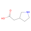 2-[(3S)-pyrrolidin-3-yl]acetic acid