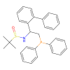 [S(R)]-N-[(1S)-1-[1,1''-Biphenyl]-2-yl-2-(diphenylphosphino)ethyl]-2-methyl-2-propanesulfinamide - 95%, used for , CAS No. 1936438-14-0, by Aladdin Scientific