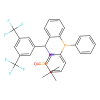 [S(R)]-N-[(S)-[3,5-Bis(trifluoromethyl)phenyl][2- (diphenylphosphino)phenyl]methyl]-2-methyl-2-propanesulfinamide - 95%, used for , CAS No. 2262535-73-7, by Aladdin Scientific