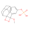 3-(2'-Spiroadamantane)-4-methoxy-4-(3''-phosphoryloxy)phenyl-1,2-dioxetane