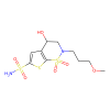(S)-4-Hydroxy-2-(3-methoxypropyl)-3,4-dihydro-2H-thieno[3,2-e][1,2]thiazine-6-sulfonamide 1,1-dioxide - 97%, used for , CAS No. 154127-42-1, by Aladdin Scientific