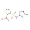 3-(N-(4-Chloro-3-methylisoxazol-5-yl)sulfamoyl)thiophene-2-carboxylic acid
