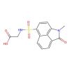 2-[(1-methyl-2-oxobenzo[cd]indol-6-yl)sulfonylamino]acetic acid