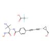 (2S)-3-amino-N-hydroxy-2-[(4-{4-[(1R,2R)-2-(hydroxymethyl)cyclopropyl]buta-1,3-diyn-1-yl}phenyl)formamido]-3-methylbutanamide; trifluoroacetic acid