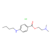 Tetracaine hydrochloride, Sodium channel alpha subunit blocker