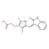 TSU-68 (SU6668, Orantinib), Inhibitor of epidermal growth factor receptor;Inhibitor of fibroblast growth factor receptor 1;Inhibitor of kinase insert domain receptor;Inhibitor of platelet derived growth factor receptor beta