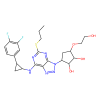Ticagrelor(AZD6140), Purinergic receptor P2Y12 negative allosteric modulator