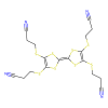 2,3,6,7-Tetrakis(2-cyanoethylthio)tetrathiafulvalene - >98.0%(HPLC)(N), used for , CAS No. 132765-36-7, by Aladdin Scientific