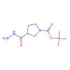 tert-butyl 3-(hydrazinecarbonyl)pyrrolidine-1-carboxylate