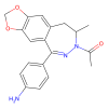 Talampanel, Glutamate receptor ionotropic, AMPA 1 antagonist