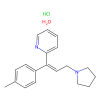 Triprolidine hydrochloride monohydrate, Histamine H1 receptor antagonist