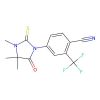 4-(3,4,4-Trimethyl-5-oxo-2-thioxo-1-imidazolidinyl)-2-(trifluoromethyl)benzonitrile