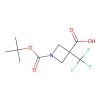 1-tert-butoxycarbonyl-3-(trifluoromethyl)azetidine-3-carboxylic acid - 97%, used for , CAS No. 1781010-80-7, by Aladdin Scientific