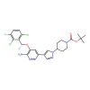 (R)-tert-Butyl 4-(4-(6-amino-5-(1-(2,6-dichloro-3-fluorophenyl)ethoxy)pyridin-3-yl)-1H-pyrazol-1-yl)piperidine-1-carboxylate