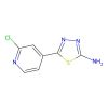 5-(2-Chloropyridin-4-yl)-1,3,4-thiadiazol-2-amine