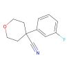 4-(3-fluorophenyl)tetrahydro-2H-pyran-4-carbonitrile