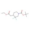 tert-Butyl 4-(2-ethoxy-2-oxoethyl)-3,3-difluoropiperidine-1-carboxylate