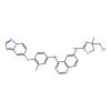 (2-(4-(4-([1,2,4]Triazolo[1,5-a]pyridin-7-yloxy)-3-methylphenylamino)quinazolin-6-ylamino)-4-methyl-4,5-dihydrooxazol-4-yl)methanol