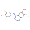 WHI-P154, Inhibitor of epidermal growth factor receptor;Inhibitor of Janus kinase 1;Inhibitor of Janus kinase 2;Inhibitor of Janus kinase 3