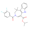 XL335, Bile acid receptor FXR agonist
