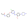 WZ4002, Inhibitor of BLK proto-oncogene; Src family tyrosine kinase;Inhibitor of Bruton tyrosine kinase;Inhibitor of epidermal growth factor receptor;Inhibitor of erb-b2 receptor tyrosine kinase 4;Inhibitor of IL2 inducible T cell kinase;Inhibitor of NUAK family
