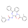 YM 022, Antagonist of CCK 1 receptor;Antagonist of CCK 2 receptor