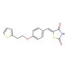 (5Z)-5-[[4-(2-thiophen-2-ylethoxy)phenyl]methylidene]-1,3-thiazolidine-2,4-dione